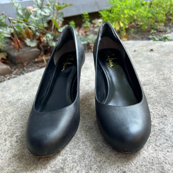 Cole Haan Nike Air Talia Mid  Pump Black, size 8.5 - Picture 3 of 11